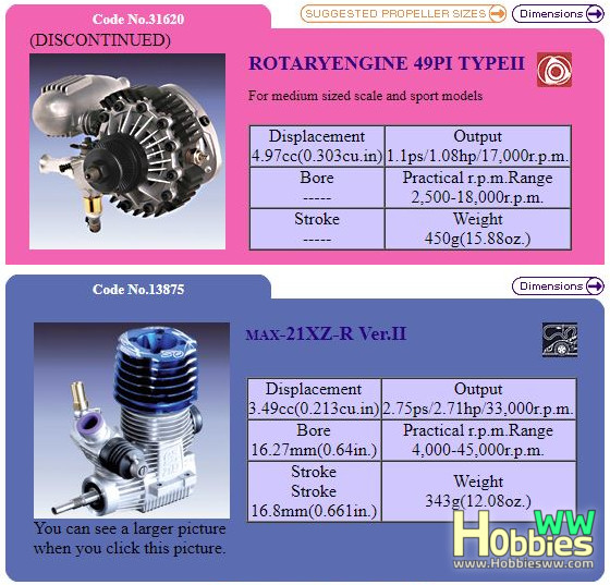 Graupner-O.S.-NSU-wankel-vs-Car-Engine-MAX-21XZ-R-Ver.II