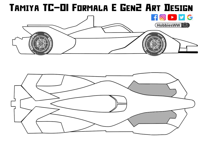Tamiya TC-01 Formala E Gen2 Art Design_v2